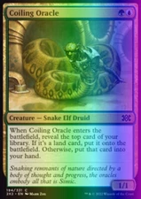MTG Magic the Gathering Coiling Oracle (194/686) Double Masters 2022 LP FOIL
