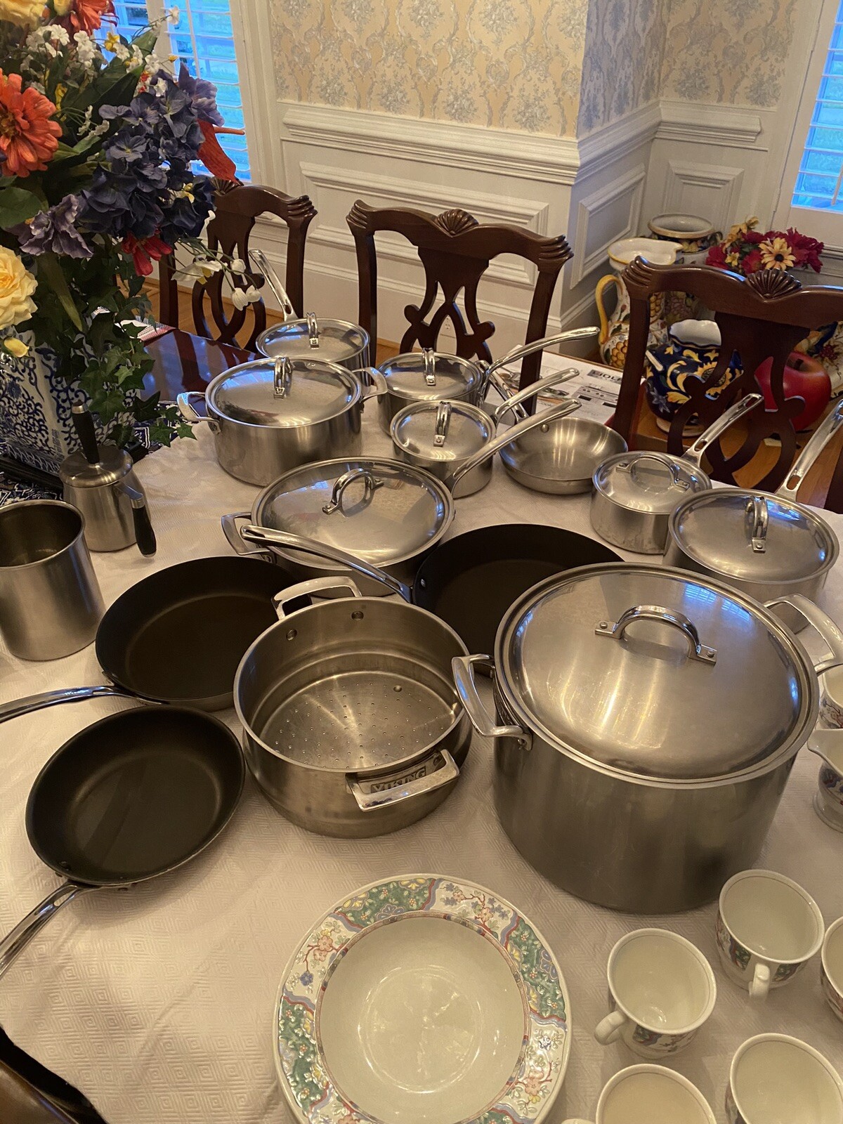 viking cookware set Pots Pans 21 Pieces eBay
