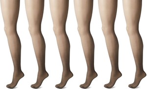 6 COLORS ALL SIZES L/'eggs Sheer Energy Control Top Sheer Toe Pantyhose