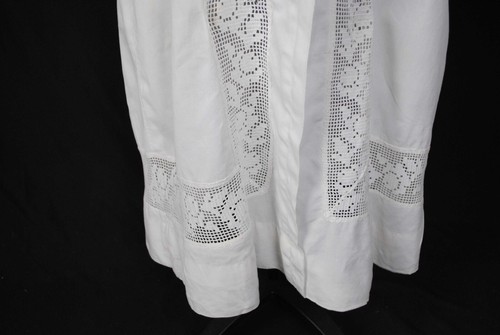 EDWARDIAN LINEN DAY DRESS, 1915-1920 - Picture 8 of 12