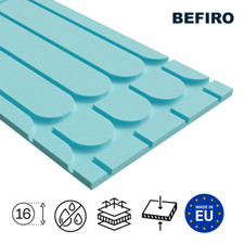 Pannelli 0,75 m2 per riscaldamento a pavimento a secco XPS da 1250 x 600 30 mm