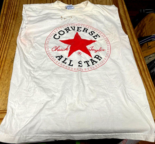 Dennis Rodman Converse Vintage T-Shirt CHICAGO BULLS!