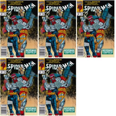 Spider-Man #21 Newsstand Erik Larsen Cover (1990-1998) Marvel - 5