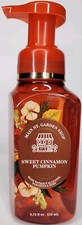 1 BATH  BODY WORKS SWEET CINNAMON PUMPKIN GENTLE  CLEAN FOAMING HAND SOAP 8.75