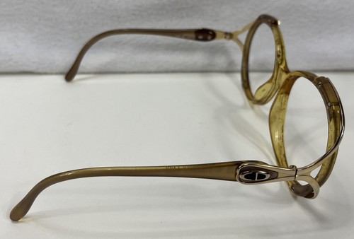 Christian Dior 2189 80 57 14 Amber Sunglass FRAMES ONLY Made In Austria - Picture 6 of 9