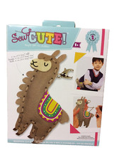 Sew Cute Llama Backpack Clip Kit New