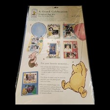 Winnie the Pooh A Grand Celebration Scrapbook Page Kit Party  Birthday Stickers