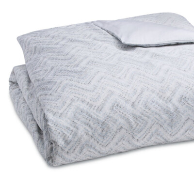 Sferra Mosaico King Duvet Cover  106in X 92in  ~ Tin 
