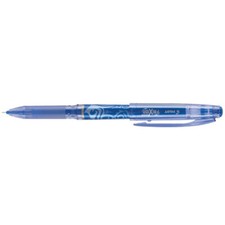 31574 Pilot FriXion Point Erasable Gel Pen, 0.5mm Needle, Blue Ink, Pack of 1