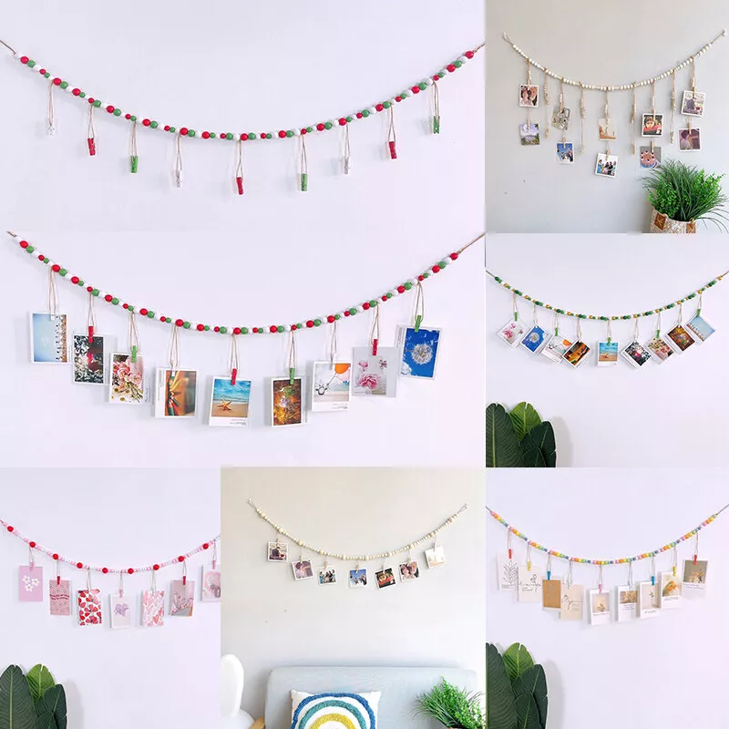 Picture holder with sale clips