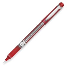 28903 Pilot Precise Grip Needle Rollerball Pen, Red, Bold Tip, Pack of 10