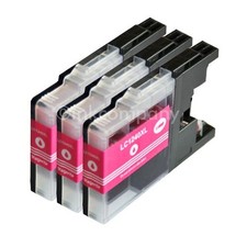 3 Druckerpatronen magenta LC1240 XL für DCP J525W J725DW J925DW MFC J430W J5910D