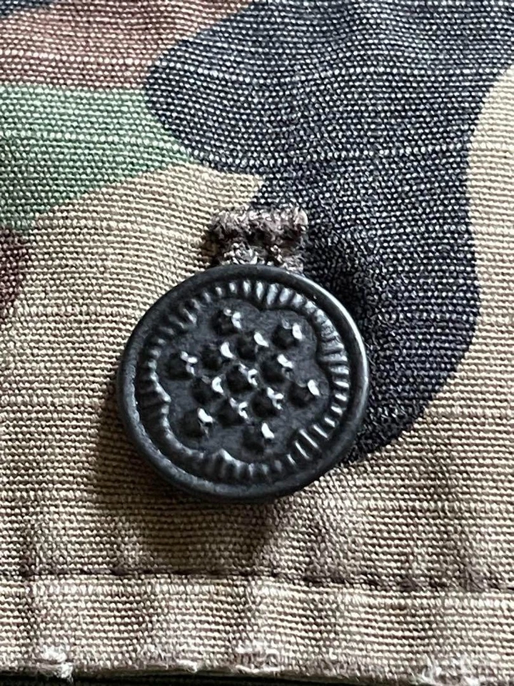 Auténtica chaqueta militar RRL 13 estrellas botón camuflaje etiqueta talla S Foto 4 de 4