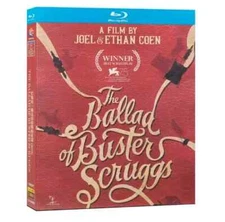 The Ballad of Buster Scruggs (2018)-Brand New Boxed Blu-ray HD Movie 1 Disc -