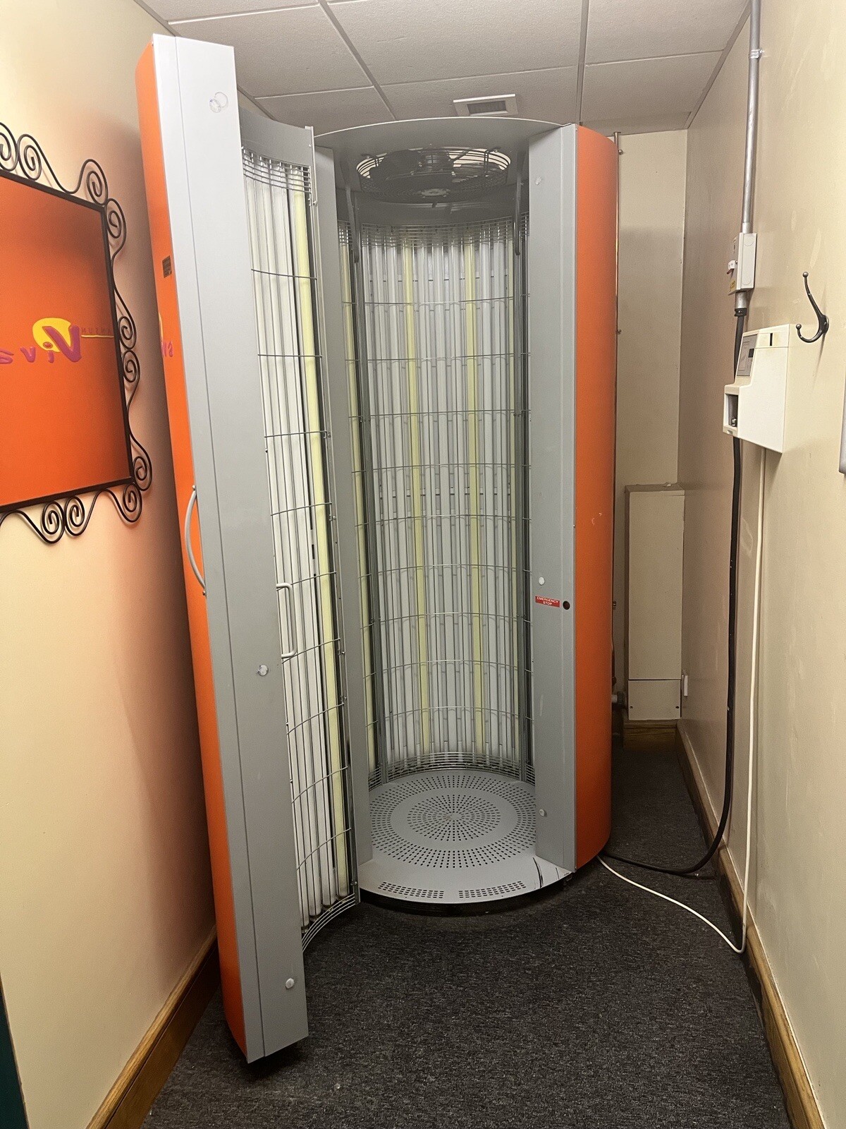 Tansun Viva Stand up Sunbed Vertical Tanning Bed! eBay