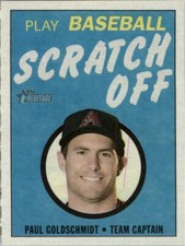 2019  Topps Heritage 1970 Scratch-Offs #9 Paul Goldschmidt Diamondbacks *+*