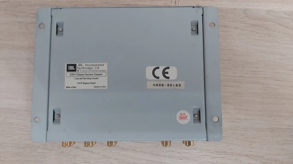 CROSSOVER ATTIVO 3 VIE FRONT REAR SUBWOOFER JBL GTX4 4 CANALI - Immagine 3 di 4