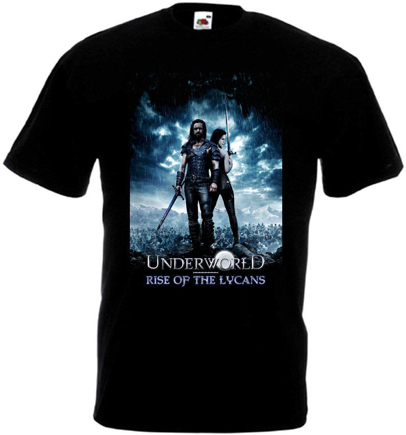 Underworld Rise of the Lycans v1 T shirt black movie poster all 