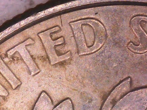 2010 P Roosevelt Dime Die Chip Error - Picture 11 of 15