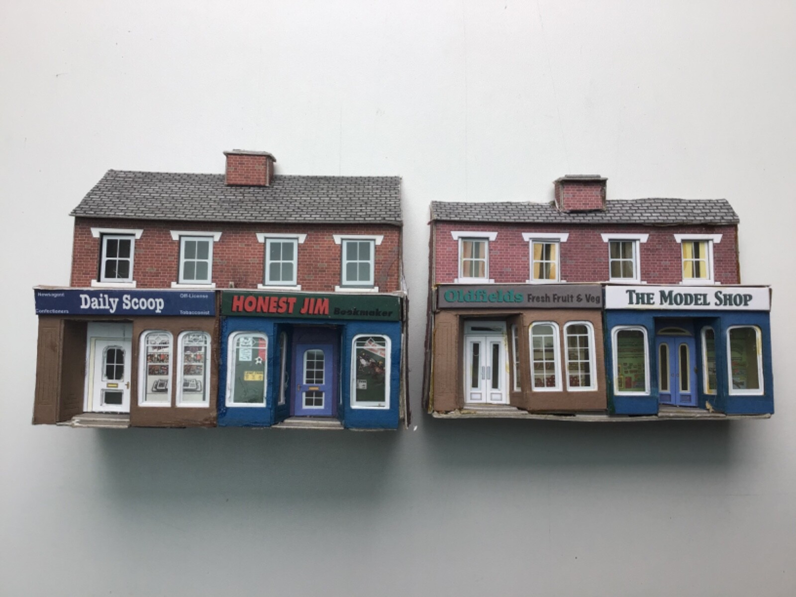 00 gauge job lot Metcalfe low relief buildings eBay