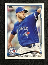 BRANDON MORROW #95 2014 Topps Baseball QTY Toronto Blue Jays
