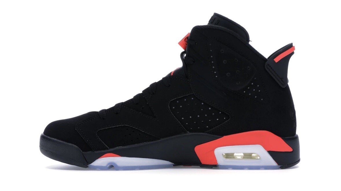 Jordan 6 Retro Black Infrared 2019 (384664-060) Size: 10.5