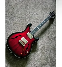 PRS SE Hollowbody Standard 6 String Electric Guitar - Red