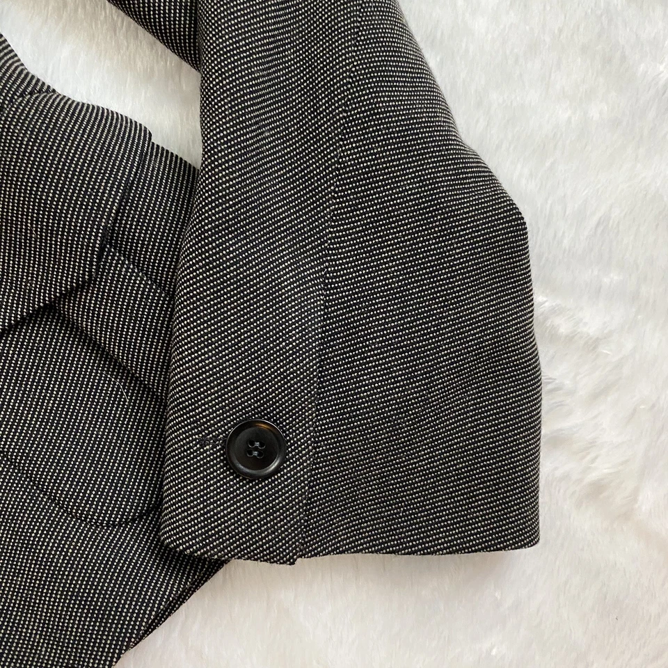 Chaqueta Max Mara Tejida Lana Botón Frontal Talla 40/ EE. UU. 10 Clásica Carrera de Negocios Foto 3 de 4