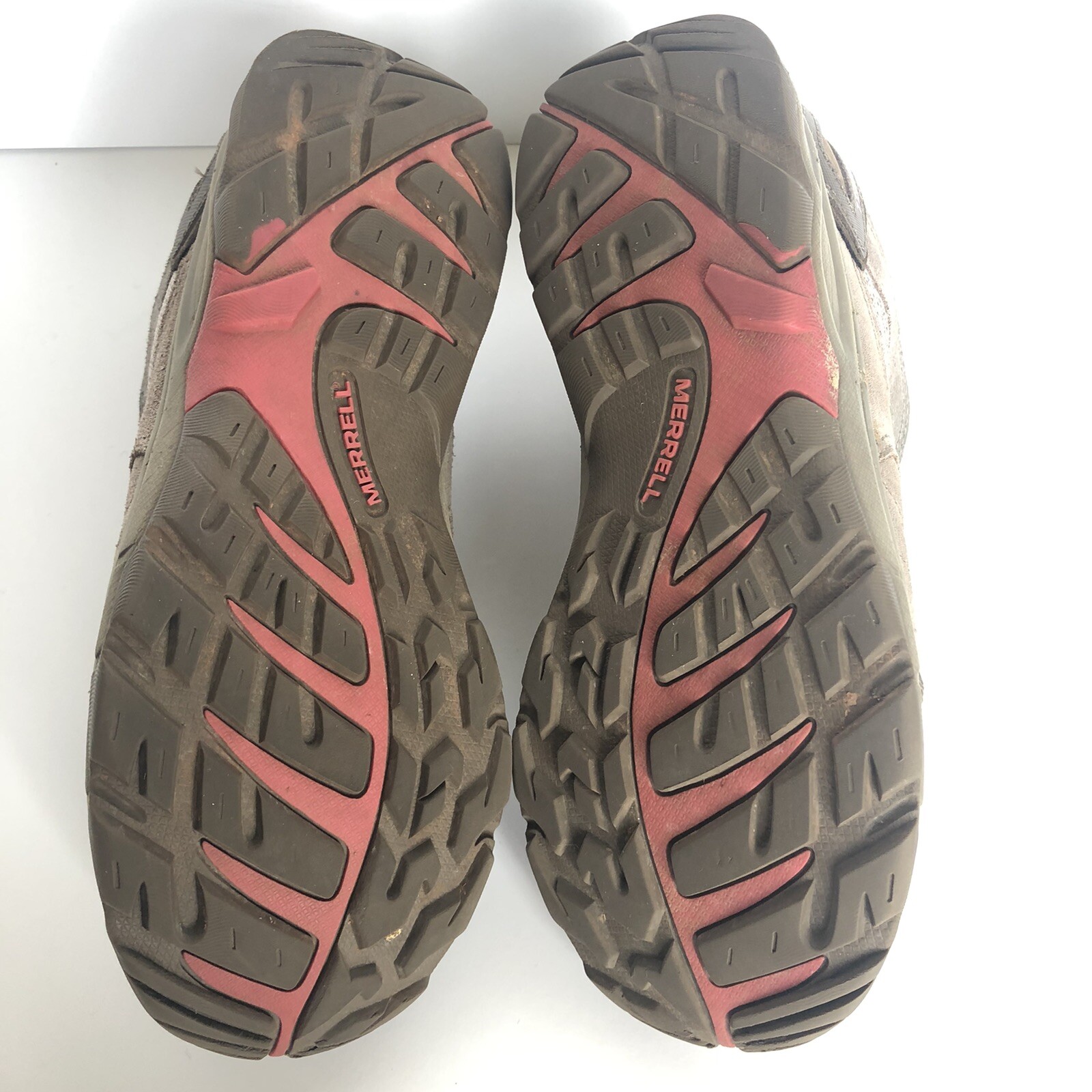 MERRELL Falcon scarpe da trekking donna rosso cachi J09498 taglia 9 5 comode