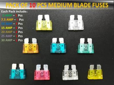 CAR SPARE 20x Standard lame fusibles 5 AMP FOR Marine & Automotive 1 CAR SPARE 20x Standard lame fusibles 5 AMP FOR Marine & Automotive 1