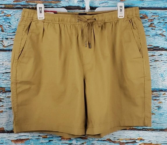 4-inch Stretch Twill Shorts In Brown