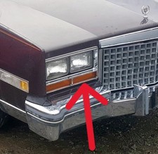 Cadillac Eldorado Seville 1979 1980-1985 Right Turn Signal Light Amber Cadillac Eldorado Seville 1979 1980-1985 Right Turn Signal Light Amber