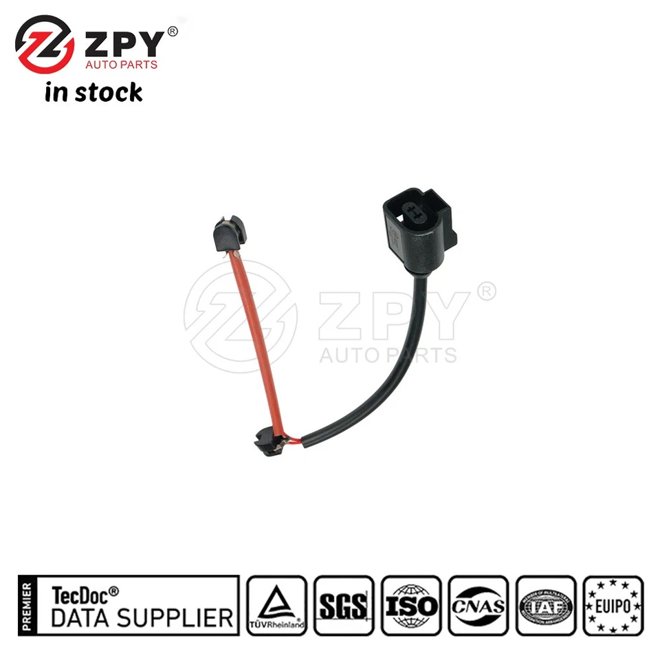 ZPY Nuevo Sensor de Desgaste Pastilla Freno Trasera Alta Calidad Para Audi Q7 4L0 615 437A Foto 2 de 4