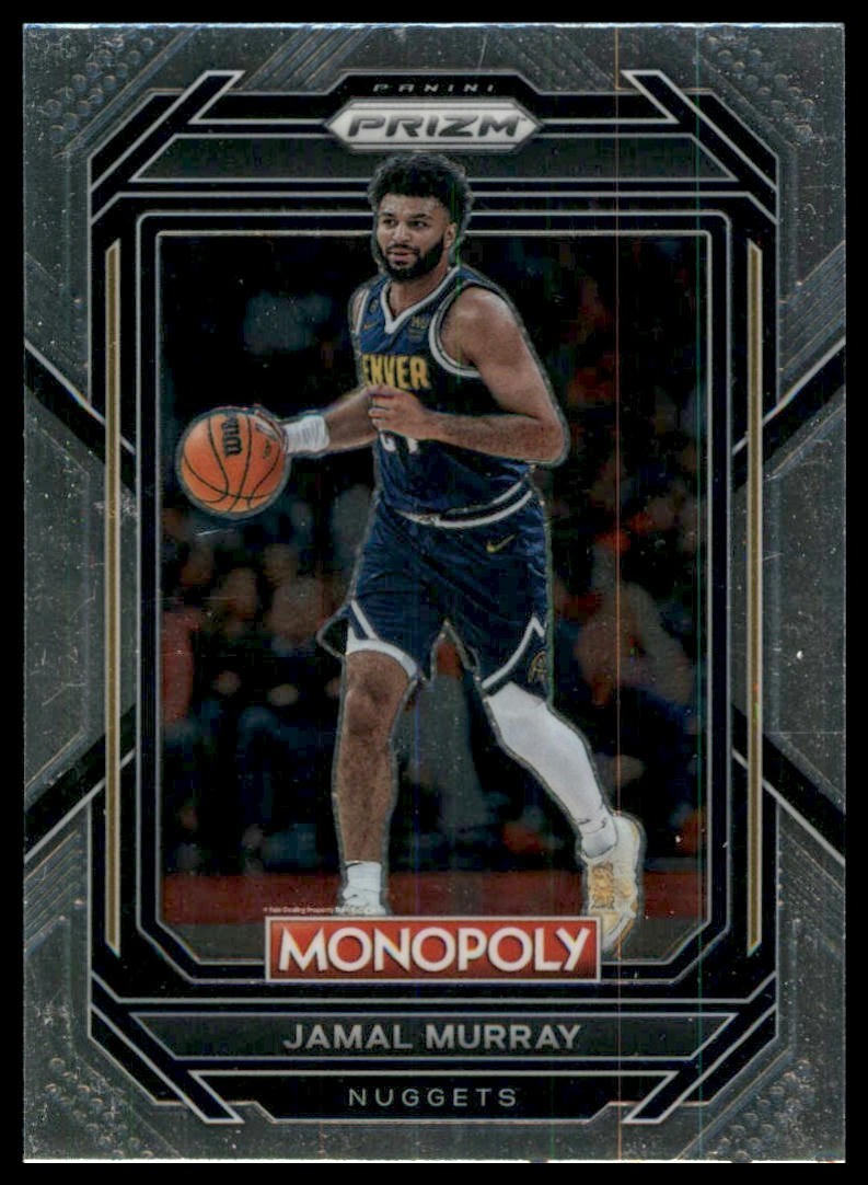 2022-23 Panini Prizm Monopoly #23 Jamal Murray Monopoly Black Classic Icons