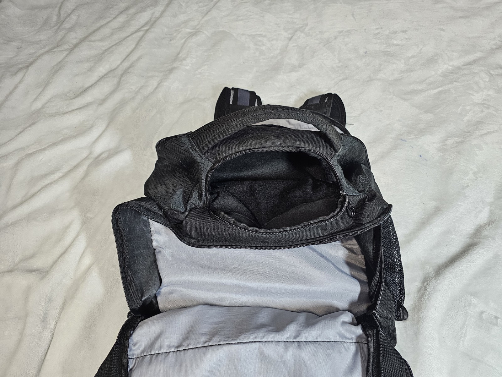 Adidas Black Backpack Load Spring Multi Pocket La… - image 9