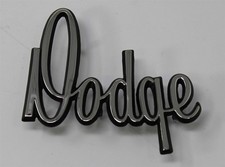 New 1968 1970 Dodge Dart Hoodtrunk Emblem