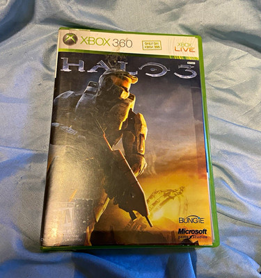 Microsoft Xbox 360 Halo Game Lot: Halo 3, ODST, Reach & Halo Wars NTSC