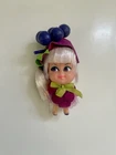Vintage 1967 Mattel Liddle Kiddles GRETA GRAPE Kola Fruit Soda Pop Doll Outfit