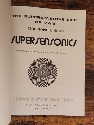 Supersensonics The Science of Radiational Paraphysics Christopher Hills Vol. III - Picture 2 of 21