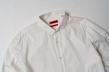 Men Hugo Boss Shirt White Cotton 40 /L / 48