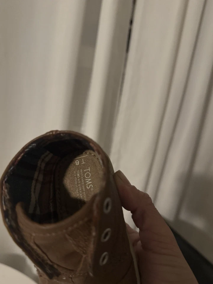 Tom's коричневый ботинки ребенка ясельного возраста размер 6 - Изображение 4 из 4