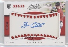 2020 Absolute Rookie Baseball Material Signatures /149 Zac Gallen #112 Auto 0ub0