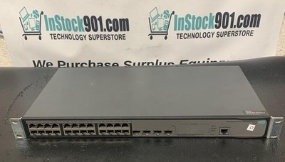 HPE 1920 24G Poe+180W OfficeConnect 1920 Series 24-Ports Switch JG925A, WORKING