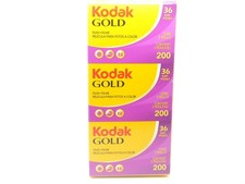 Kodak Kodacolor Gold 200GB 135-36 CN 3P Film