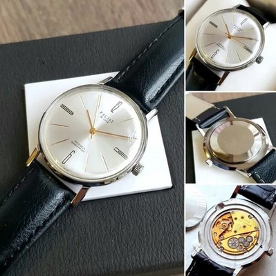 Poljot De Luxe 23 Jewels   Vintage Soviet Mechanical Watch