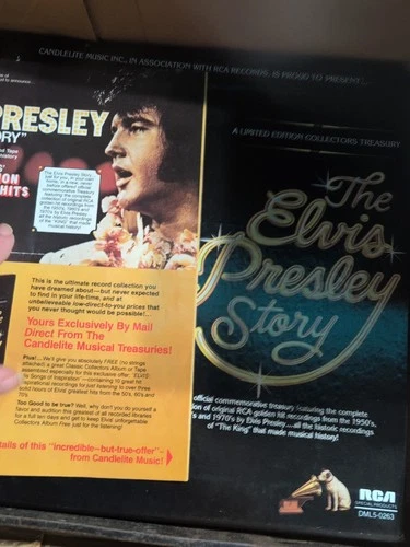 The Elvis Presley Story 5 LP Box Set RCA Golden Treasury DML5-0263