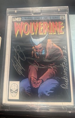 WOLVERINE LIMITED SERIES #3 (1982) SIGNED CLAREMONT, RUBINSTEIN