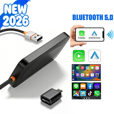 For Toyota Tundra 2020-2023 2024 Wireless Carplay&Android Auto Wireless Adapter