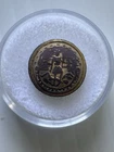 Dug Civil War Virginia Staff Cuff Size Coat Button