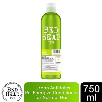 Bed Head by Tigi Urban Antidotes Re-Energise Conditioner für normales Haar, 750ml